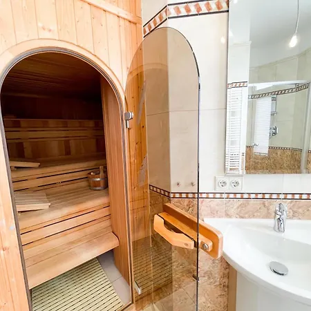 Holiday home Luxus-fewo: Sauna With Terrace And Parking